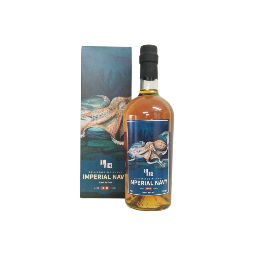 Bouteille de Rom De Luxe Collectors N1 Imperial Navy, un rhum de collection aux saveurs marines.