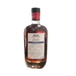 Bouteille de Moon Harbour 100% Maïs Malte, un whisky malté de qualité.