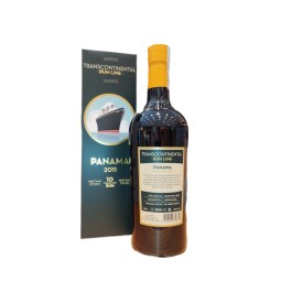 Explorez la sophistication des saveurs avec le rhum Panama 10 ans de la ligne Transcontinental Rum.