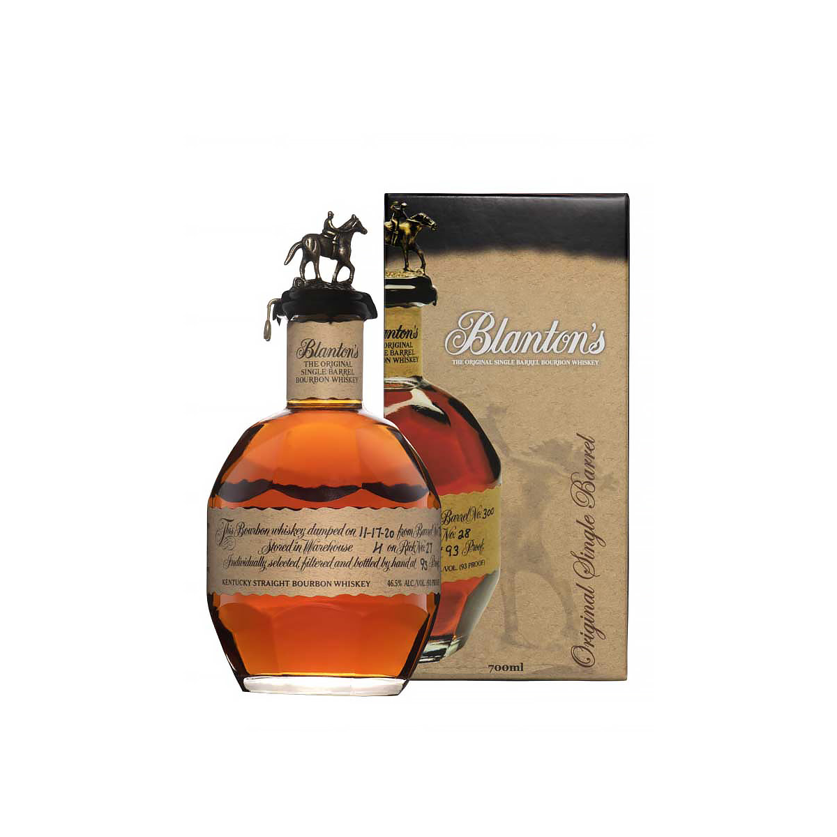 Le Blanton's Original est un bourbon américain produit à la Buffalo Trace Distillery.