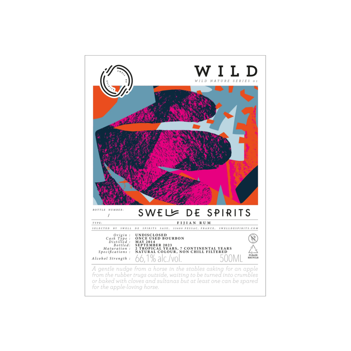 #1 Wild Series Rum Fidjien 2014 est un rhum d'exception originaire de Fidji.