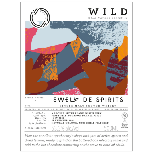 Le #2 Wild Series Single Malt Scotch Whisky est une expression rare originaire de Sutherland, en Écosse.