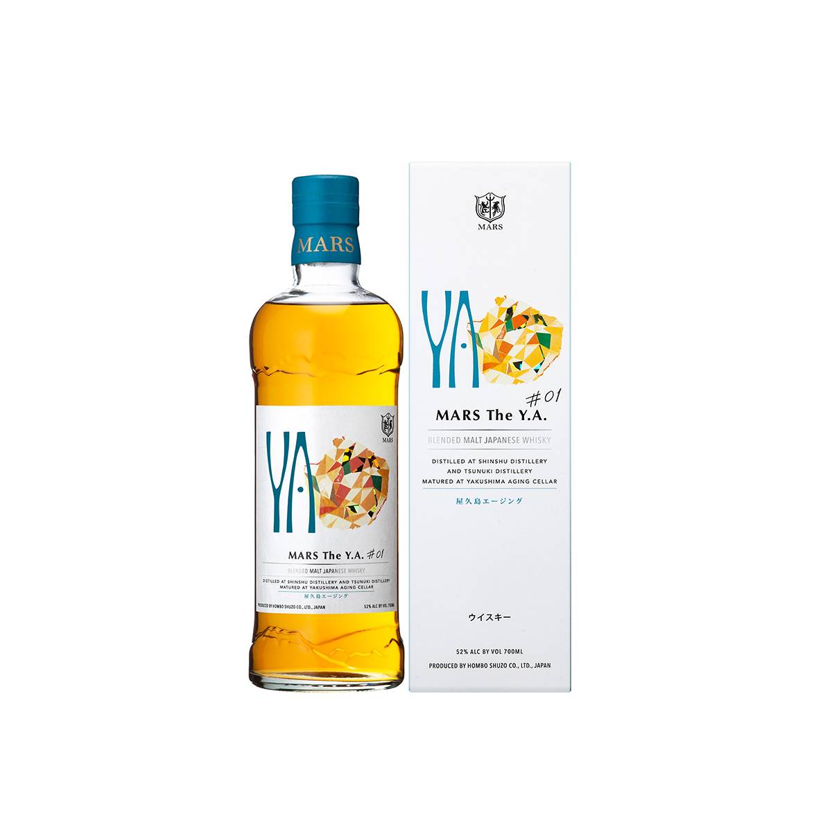 Bouteille de Mars The Y.A. N°1, un whisky japonais d'exception.