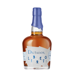 Bouteille de Dictador Libreto 1999 American Oak, un rhum de qualité vieilli en fûts de chêne américain.